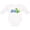AA-White, variant on Inktastic Big Brother Green Dinosaur Boys Long Sleeve Baby Bodysuit