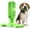 Green, variant on Dog Chew Toy Toothbrush Stick Dog Bone Tooth Brush for Teeth Cleaning Squeaky Interactive Toys Silicone Hard Toothbrush for Training and Dental Care