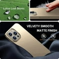 thumbnail image 3 of Dteck Case for iPhone 15 Pro Max,Shockproof Lightweight Hard PC Case Matte Slim Back Cover,Gold, 3 of 5