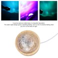 thumbnail image 4 of Lámpara De Onda De Agua, Control Remoto, Efecto De Onda De Agua, Luces Nocturnas, 16 Prismas De Luz Variables, Pantalla, Base De Madera Original Para Dormitorio, 4 of 7