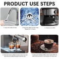 thumbnail image 5 of Espresso Frozen Ball for Espresso Coffee, Little Stainless Steel Ice Ball, Italian Espresso Cooling Tool to Retain Aroma, 5 of 5