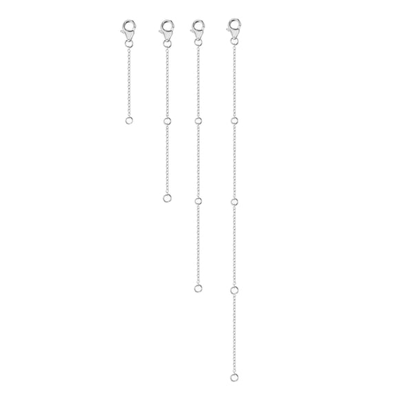 lixuesong Stylish Necklace and Bracelet Extenders Adjustable Length Chains Alloy Metal Extension Extended Tail Chains Accessory