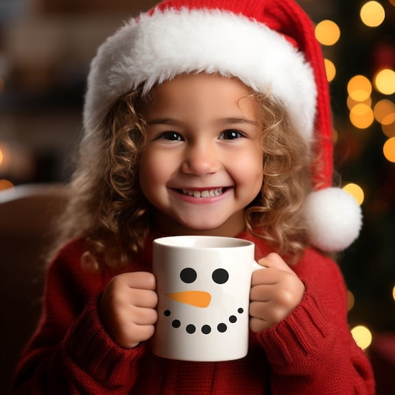 Snowman Face Coffee Mug, CH1Ristmas Mug, Snowman Mug, 11 oz or 15 oz, CH1Ristmas BreakfaS1offee Cup