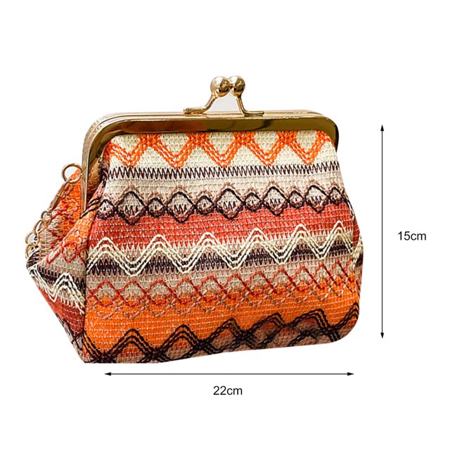 Bolsa De Hombro Bolsa de playa para mujer de compras de lona tejido portátil estampado suave para viajes Sywqhk Para Estrenar