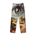 thumbnail image 2 of Fotbe Surreal Desert Eye Landscape Men's Pajama Pants,Sleepwear Pants,Pj Bottoms Drawstring And Pockets-X-Large, 2 of 7
