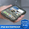 thumbnail image 5 of SPORTLINK Waterproof Case for iPhone 14 Pro Max Shockproof Dustproof Phone Screen Protector Full Body Protective Cover 6.7 inch - Frosted Black, 5 of 9