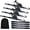 black, variant on Heavy Duty Ratchet Straps, 1" x 10' Retractable Ratchet Straps, Self Retractable Tie Down Straps with Soft Loops for Motorcycle, Truck,