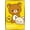 Gold Framed Version, variant on Rilakkuma - Trio Wall Poster with Push Pins, 22.375" x 34"