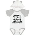 thumbnail image 3 of Inktastic Officially The World's Greatest Big Brother Boys Baby Bodysuit, 3 of 5