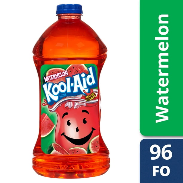KoolAid Watermelon ReadytoDrink Soft Drink 96 fl oz Bottle Walmart