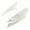 White, variant on SPRING PARK 1Pair Motorcycle Helmet Horns Cool Adhesive ABS Stylish Motorcycle Helmet Horns