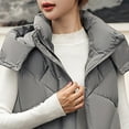 thumbnail image 5 of Paiwinds Women's Extended Length Hooded Cotton Coat Over-Knee Zipper Front Cold-Proof Warm Jacket for Harsh Winter Conditions and Daily Use, 5 of 8