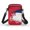 Geometric Pixelated Pattern, variant on CHAQLIN Senegal Flag Print Cell Phone Purse, Portable Crossbody Purse Lightweight Mini Phone Purse for Hiking Work