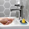 thumbnail image 4 of Soap Dish with Drain, 4 Pieces Soap Dish, Keep Soap Dry, Suitable for Kitchen, Bathroom and Shower Room. Wall Mounted Soap Tray - No Nails No Drilling, 4 of 5