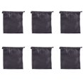thumbnail image 1 of 6X Caja Bolso Bolsa de Almacenamiento Suave de PU para Around Auricular -1 DJ Auriculare Negro, 1 of 5