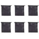 thumbnail image 1 of 6X Caja Bolso Bolsa de Almacenamiento Suave de PU para Around Auricular -1 DJ Auriculare Negro, 1 of 9