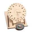 thumbnail image 4 of Reloj de sol Modelo Decoraciones Montessori Juguete educativo, Modelo científico Montaje DIY Reloj de sol ecuatorial para exteriores Hogar Niños Niños Hugo juguetes de reloj de sol, 4 of 9