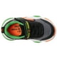 thumbnail image 2 of Zapatilla Skechers Mighty Glow 2.0-Dino-Bolt para niños, color negro y naranja, 2 of 6