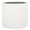 White, variant on Safavieh 28" x 25" x 28" Round White Concrete Ficonstone Planter