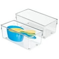 thumbnail image 5 of InterDesign 52830 Linus Drawer Organizer, 4" x 8" x 3", Clear, 5 of 6