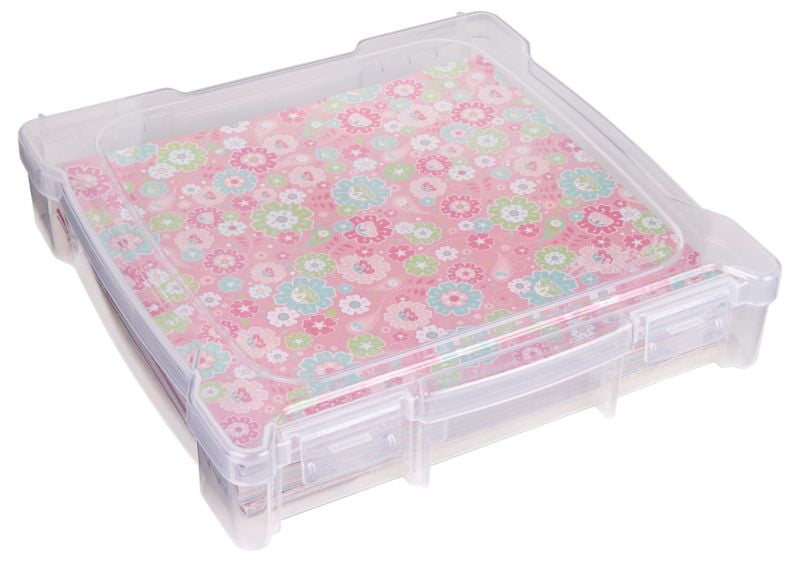 ArtBin 6912AB ArtBin Essentials Box-14.125&;X13.625; Translucent