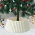 thumbnail image 4 of geerera Christmas Tree Collar, Plush Tree Skirt, Decorative Bottom Apron, Fits Artificial Christmas Trees, for Living Room, Home Holiday Decor, 4 of 6