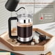 thumbnail image 4 of Cafetera de prensa francesa de 34 oz, cafetera de prensa francesa grande, cafetera de prensa francesa con 3 filtros, vidrio de borosilicato resistente al calor, cafetera, regalo perfecto para los, 4 of 5