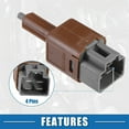thumbnail image 2 of Fyuu Brake Light Switch 25320-Jn00A Fits For Nissan Altima Infiniti G25 Ex35 Fx35, 2 of 5