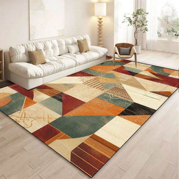 Home ration Abstract Carpets Living Room Simple Geometry Rugs Hall Sofa Area Floor Mat Room Doorway Corridor r Carpet