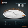 thumbnail image 4 of Almohadas Cloud Dreamlab, Hipoalergenica, Tamaño Estandar, 2 Pack, 4 of 7
