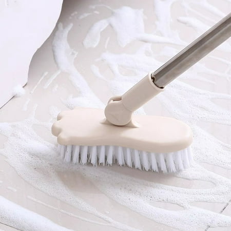 

Floor Scrubber Brush Retractable Rotating Brush for Cleaning Bathroom Tub Floor