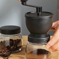 thumbnail image 2 of Juego de Molinillo de Café Manual con Fresas de Cerámica Cónicas, Pequeño Molinillo de Café Manual, Molinillo de Café Manual Ajustable Grueso y Fino con Dos Frascos de Vidrio, Cepillo y Cuchara, 2 of 4