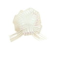 thumbnail image 1 of Yuarrent Tire de la cinta de lazos para envolver regalos, adornos de boda, suministros para fiestas, regalos multicolores, cestas, regalo de Navidad para Kits de decoración para fiestas Blanco Yuarrent HA060778-07, 1 of 6