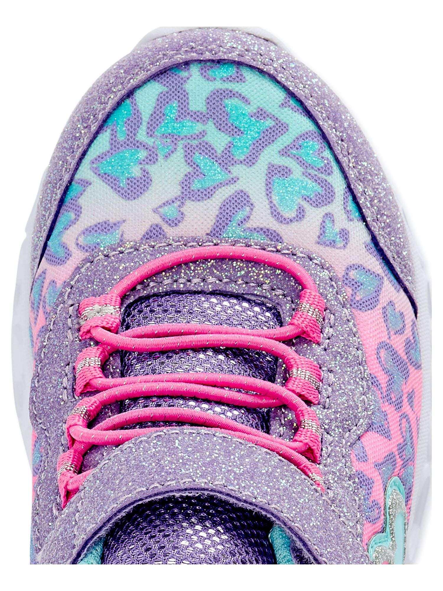 Athletic Works Little & Big Girls Light Up Sneaker, Sizes 13-5