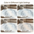 thumbnail image 7 of ODIKA 8'x10' Washable Area Rug Modern Abstract Design Featuring Gentle Watercolor And Fluid Shapes for King Size Bedroom Under Bed, Master Suite, Non-Shedding, Easy Care, 7 of 7