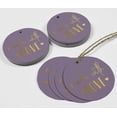 thumbnail image 4 of Inkdotpot Gold Foil Paper Hang Tags Made With Love Text Favor Tags 100 Pieces, 4 of 6