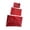 Rouge, variante sur Elodie Grand Ensemble de Matériaux avec Grand Nœud Décoration des Fêtes Polyvalente pour Déco de Noël Rose