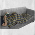 thumbnail image 5 of Rainbow Soft Flannel Fleece Throw Blanket, Abstract Colorful Triangles Geometric Art, Cozy Plush for Indoor and Outdoor Use, 70" x 90", Multicolor, by Ambesonne, 5 of 5