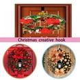 thumbnail image 6 of 2 Pack Wreath Hanger, Adjustable over Door Wreath Hanger for Door Christmas Halloween Easter Decor, Extend from 15"-24'', Heavy Duty with 22lb Upgrade Wreath Hook Holder, 6 of 6