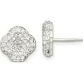 thumbnail image 3 of Sterling Silver 16 In With 1.5 Ext. Cz Square Necklace, Earrings And Rin (Size 7) Made India qst268, 3 of 6