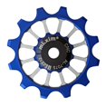 thumbnail image 2 of Polea de Cambio 12T Cerámica de Aluminio Jockey Rueda Trasera Ajustar Azul shamjiam Rueda de jockey de bicicleta de cerámica, 2 of 6