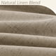 thumbnail image 3 of Juego de cortinas Guken Blackout de 160 cm de longitud, 2 paneles, lino caqui, 3 of 7