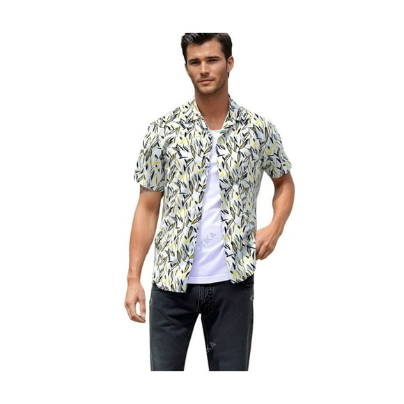 Camisa para Hombre manga corta Casual