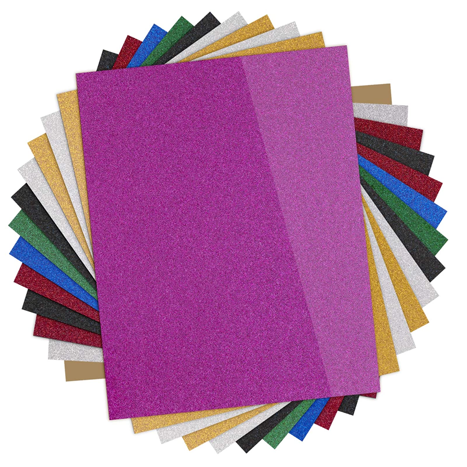 glitter heat transfer vinyl htv 13 pack 12x10 iron on