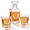 A, variant on Personalized Letter A Initial 10oz Whisky Glass & 750ml Decanter Set Gift for Men