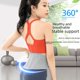 thumbnail image 4 of Cinturón de confinamiento para hombres y mujeres de mediana edad y mayores, de felpa de lana de invierno, con cintura cálida y estómago frío para las cuatro estaciones, 4 of 5