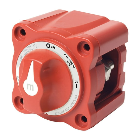 Blue Sea 6010 m-Series (Mini) Battery Switch Dual Circuit
