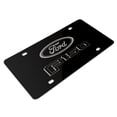 thumbnail image 3 of Ford Logo F150 2015 Laser Mark Matt-Look Black Acrylic License Plate, 3 of 5