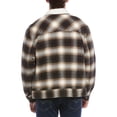 thumbnail image 2 of Scotch & Soda mens  Flannel Zip Jacket, m, Brown, 2 of 3