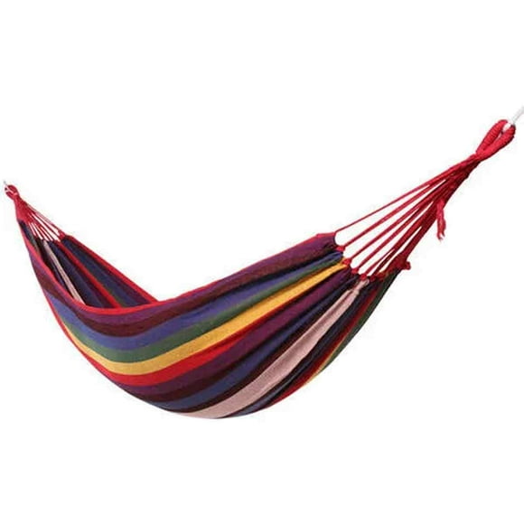 Portable Hammock With Tree-friendly Straps, High Density Nylon For Stability And Comfort At Beach Mountains Courtyard (Anti-rollover Design)
